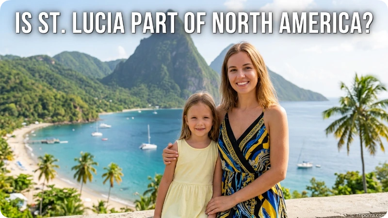 Is St. Lucia Part of North America?
