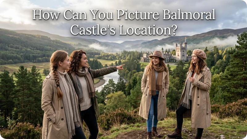 How Can You Picture Balmoral Castle's Location?