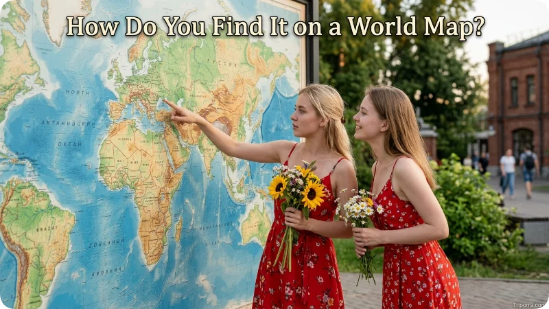 How Do You Find It on a World Map?