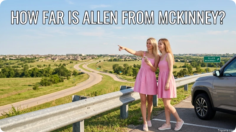 How Far Is Allen From McKinney?