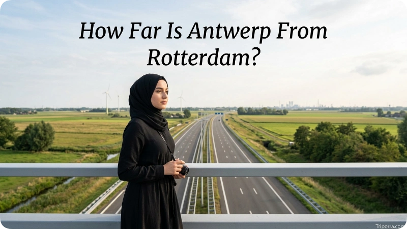 How Far Is Antwerp From Rotterdam?
