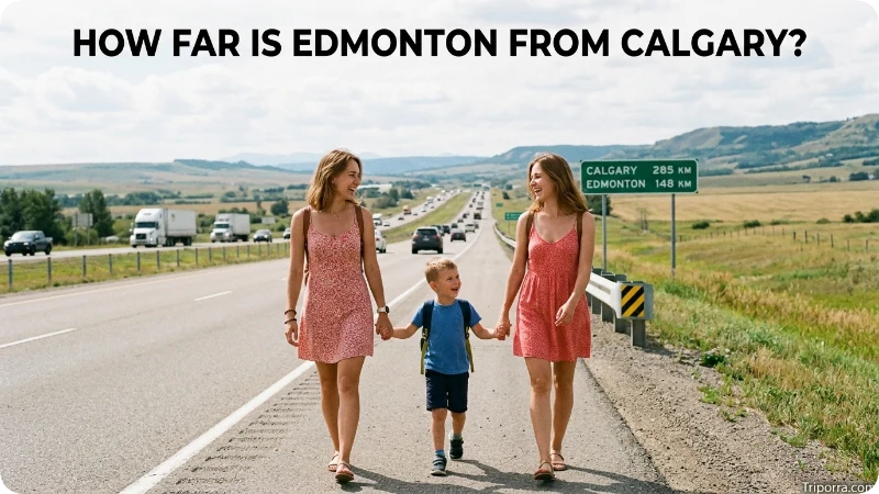 How Far Is Edmonton From Vancouver?