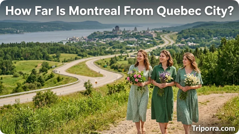 How Far Is Montreal From Quebec City?