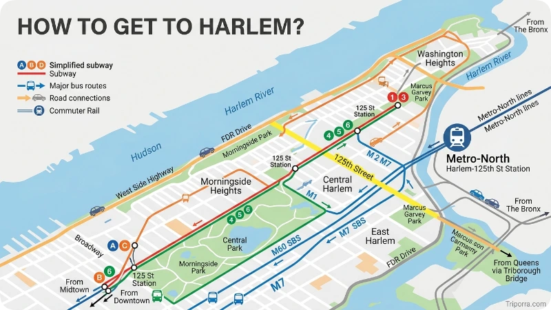 How to Get to Harlem?