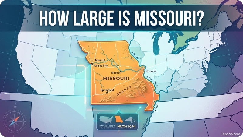 How Large Is Missouri?