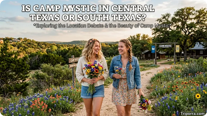Is Camp Mystic in Central Texas or South Texas?