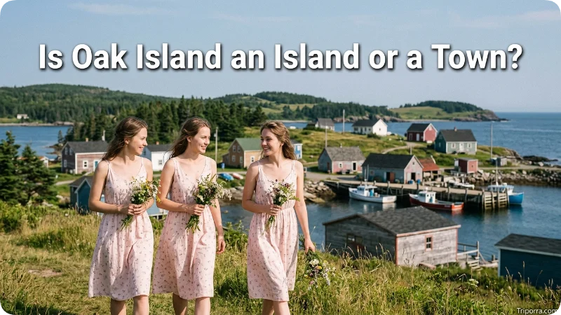 Is Oak Island an Island or a Town?