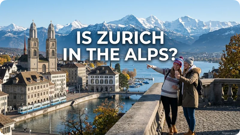 Is Zurich in the Alps?