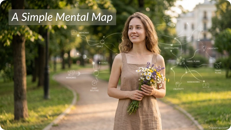simple mental map