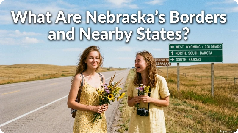 What Are Nebraska’s Borders and Nearby States?