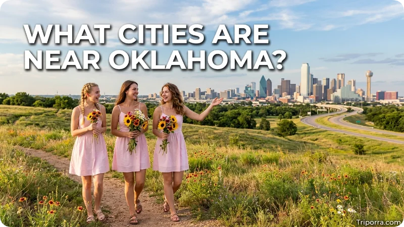 What Cities Are Near Oklahoma?