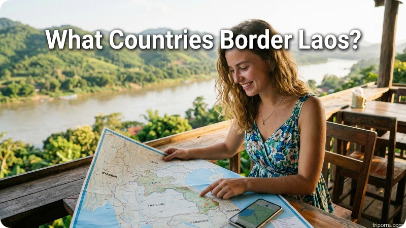 What Countries Border Laos?
