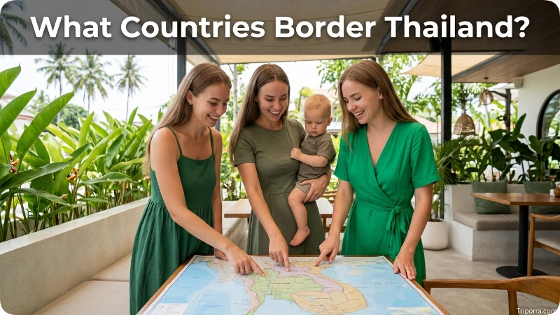 What Countries Border Thailand?