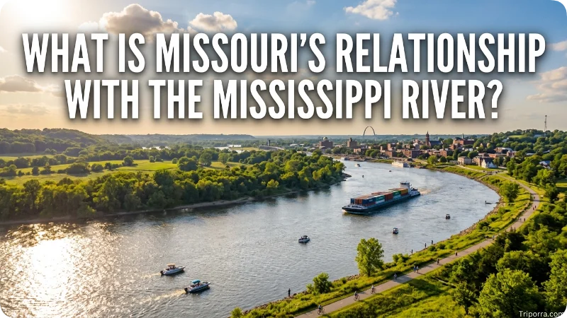 What Is Missouri's Relationship With the Mississippi River?