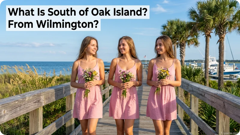What Is South of Oak Island?
