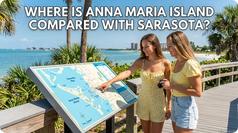 Where Is Anna Maria Island Compared With Sarasota?