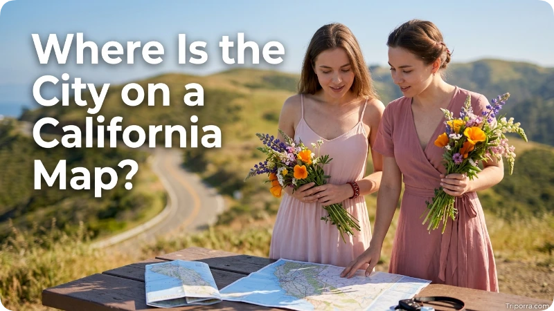 Where Is the City on a California Map?