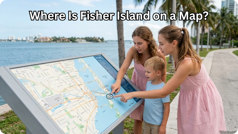 Where Is Fisher Island on a Map?