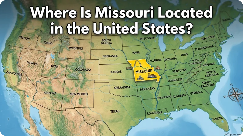 Where Is Missouri Located in the United States?