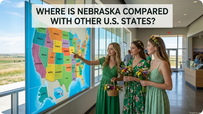 Where Is Nebraska Compared With Other U.S. States?