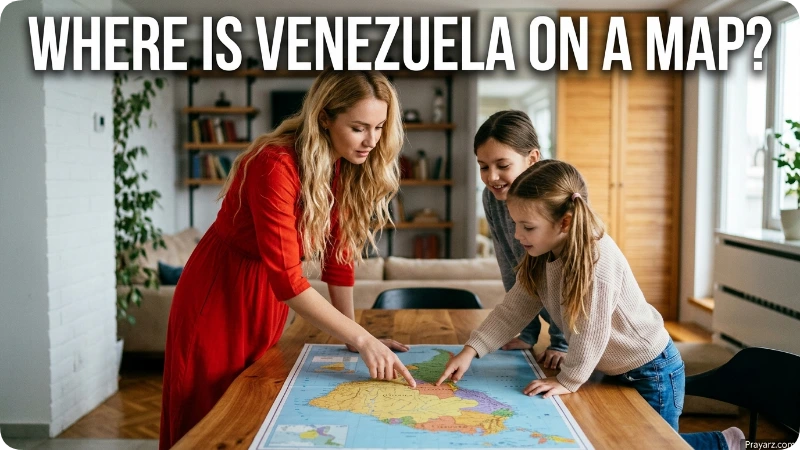 Where Is Venezuela on a Map?