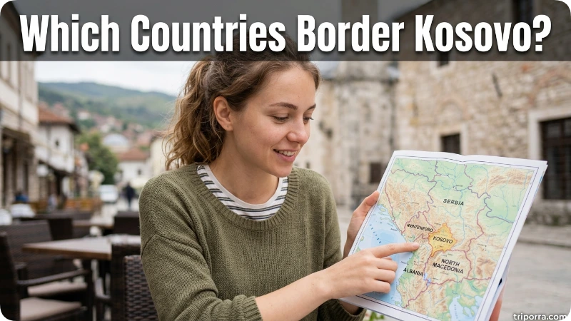 Which Countries Border Kosovo?