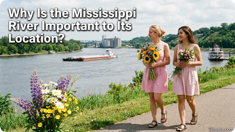 Why Is the Mississippi River Important to Its Location?