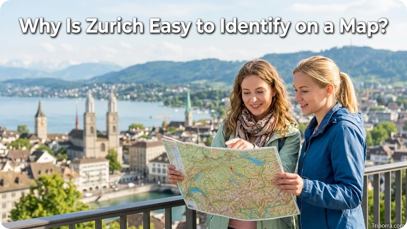 Why Is Zurich Easy to Identify on a Map?