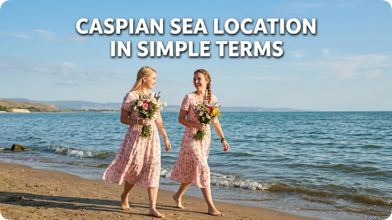 Caspian Sea Location in Simple Terms