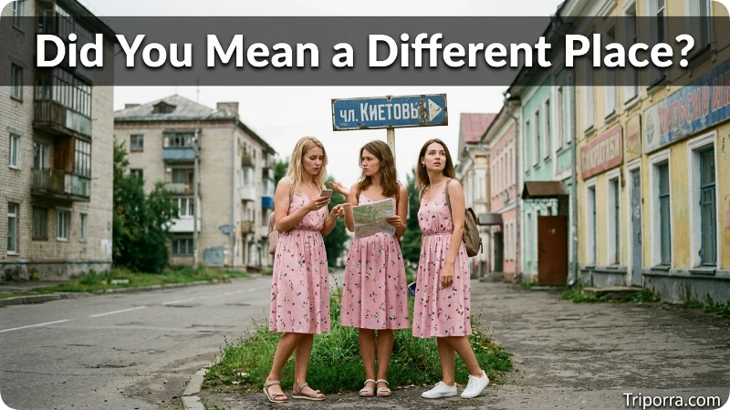 Did You Mean a Different Place?