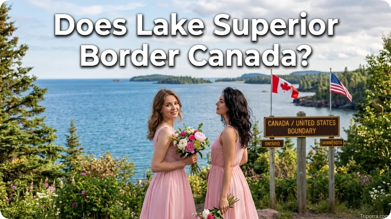 Does Lake Superior Border Canada?