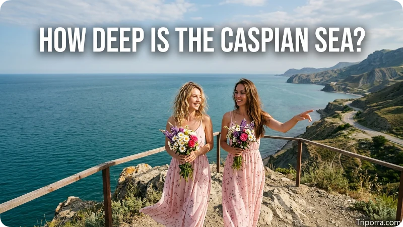 How Deep Is the Caspian Sea?