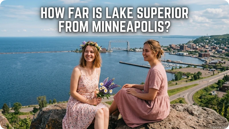 How Far Is Lake Superior From Detroit?