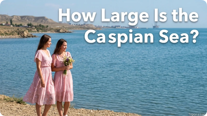How Large Is the Caspian Sea?