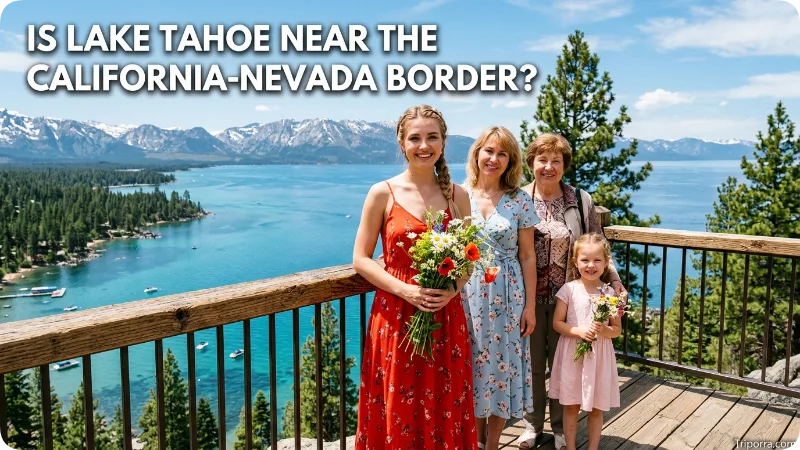 Is Lake Tahoe Near the California-Nevada Border?