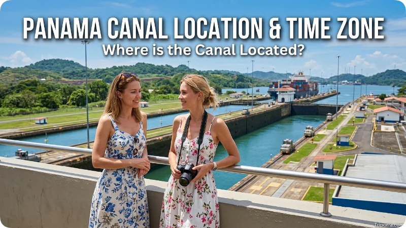 Panama Canal Location and Time Zone