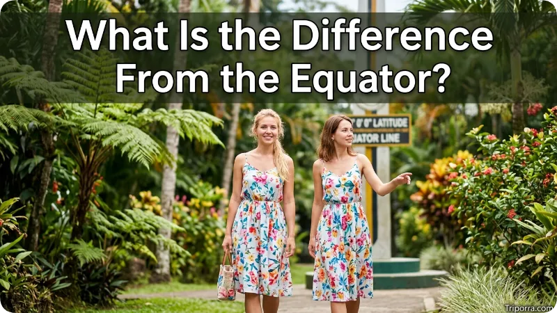 What Is the Difference From the Equator?