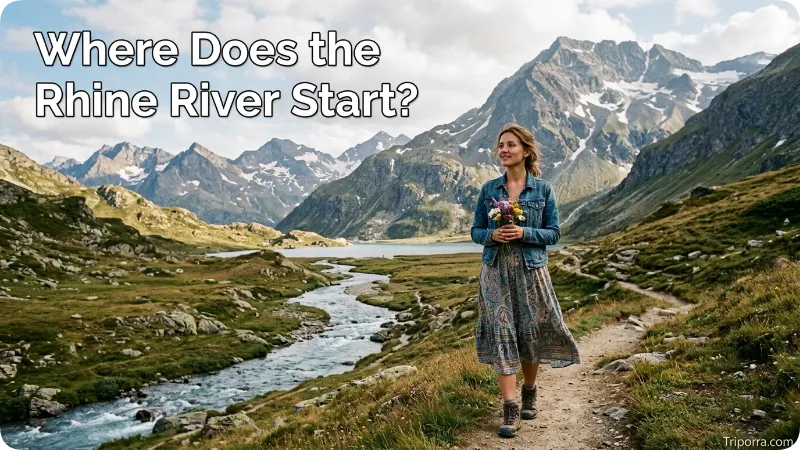 Where Does the Rhine River Start?