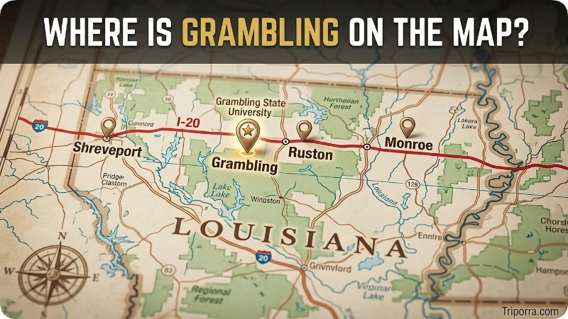Where Is Grambling on the Map?