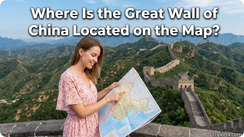Where Is the Great Wall of China Located on the Map?