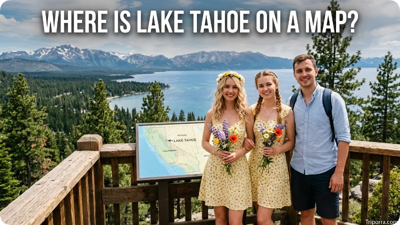 Where Is Lake Tahoe on a Map?