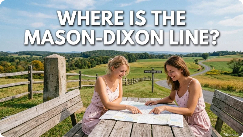 Where Is the Mason-Dixon Line?