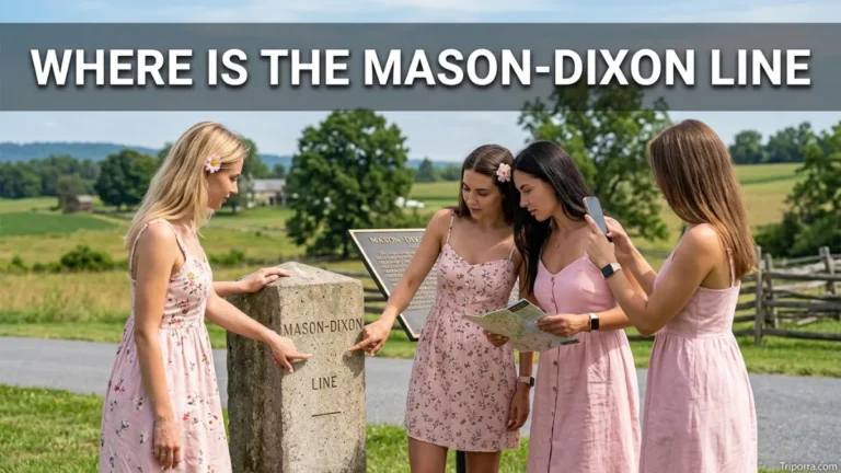where is the mason dixon line