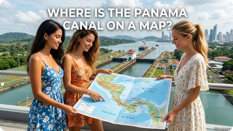 Where Is the Panama Canal on a Map?