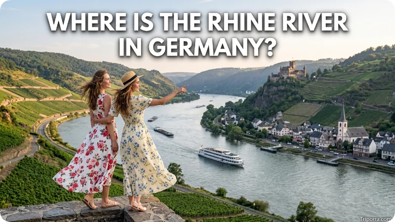 Major Cities Along the Rhine River