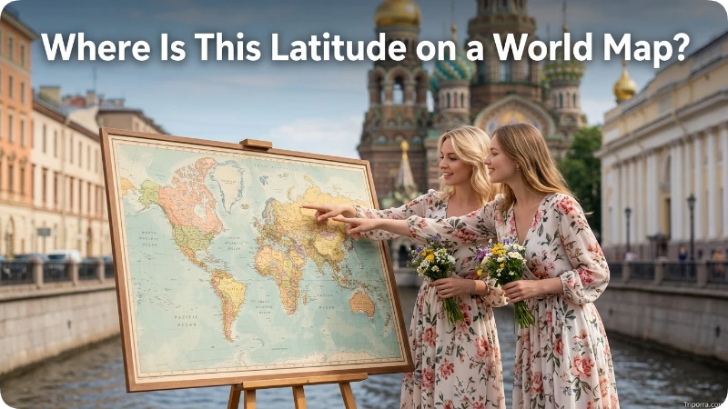 Where Is This Latitude on a World Map?
