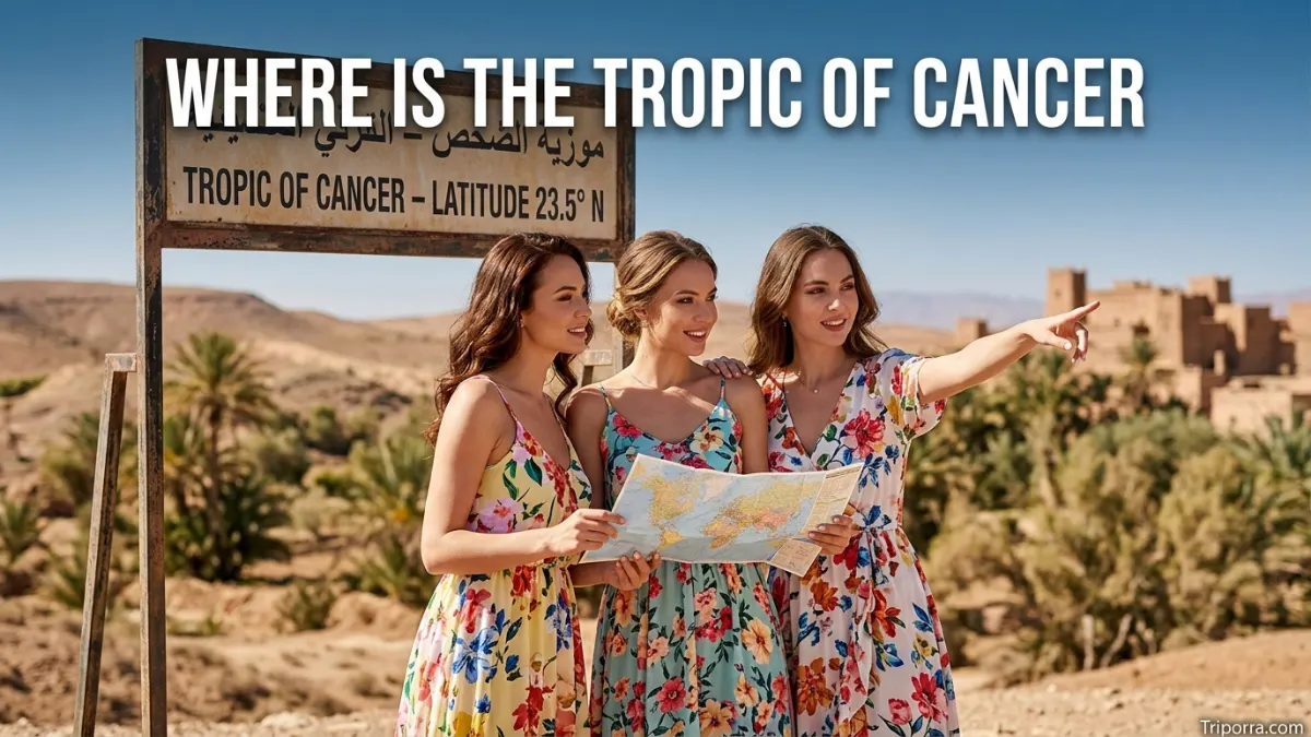 where is the tropic of cancer