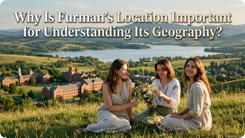 Why Is Furman's Location Important for Understanding Its Geography?